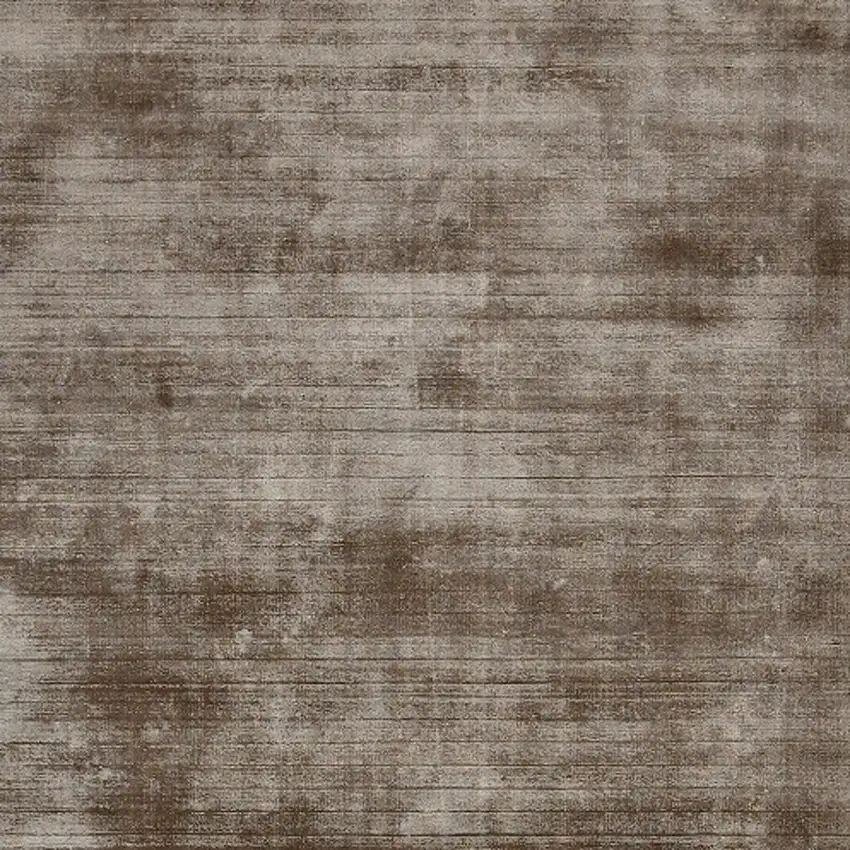 Brown And Gray Striped Hand Woven Area Rug Photo 8