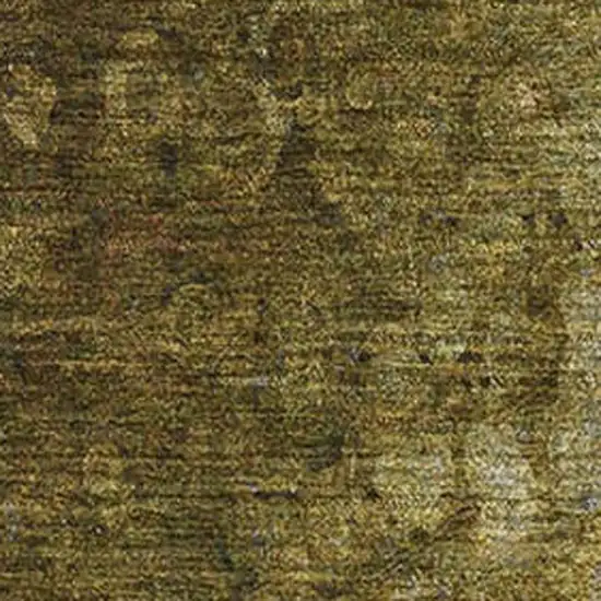 Brown And Ivory Abstract Washable Area Rug With UV Protection Photo 3