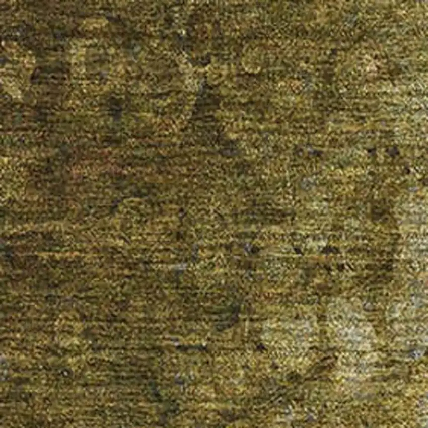 Brown And Ivory Abstract Washable Area Rug With UV Protection Photo 3