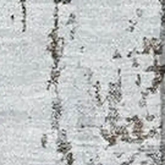 Brown And Ivory Abstract Washable Area Rug With UV Protection Photo 2