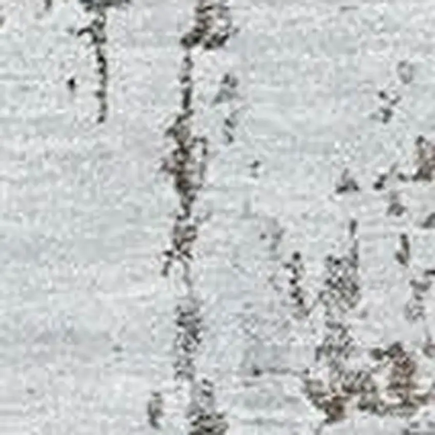 Brown And Ivory Abstract Washable Area Rug With UV Protection Photo 2