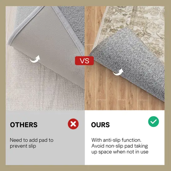 Brown And Ivory Floral Medallion Distressed Washable Area Rug Photo 9