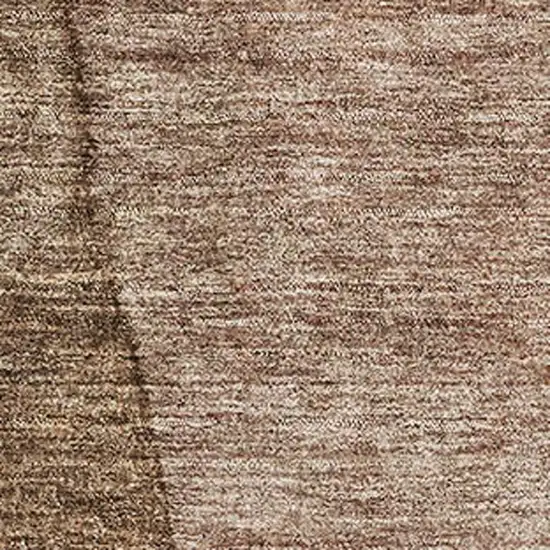 Brown And Ivory Ombre Washable Area Rug With UV Protection Photo 3