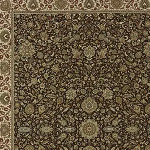 Photo of Brown And Ivory Oriental Area Rug