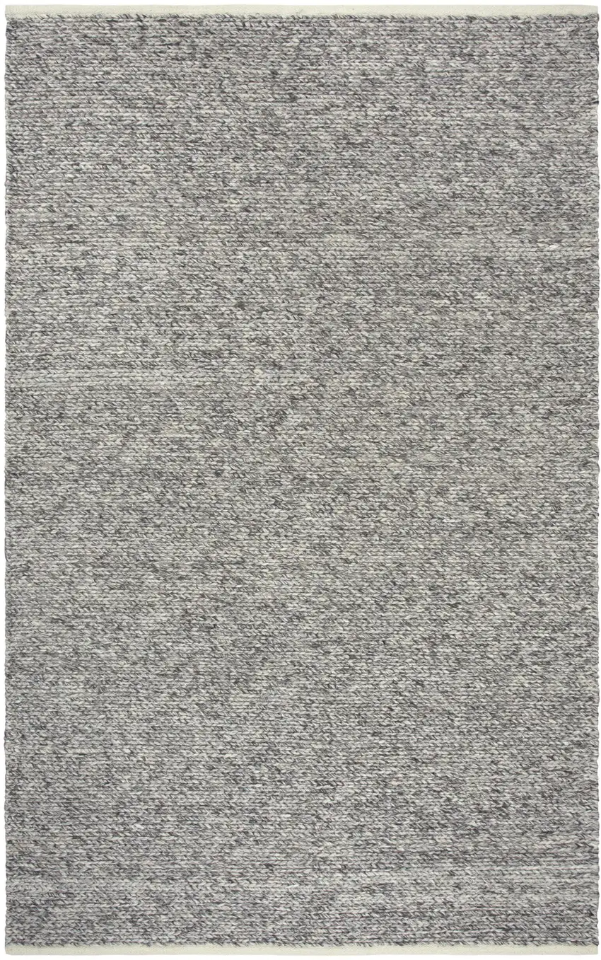 Brown And Natural Wool Hand Woven Area Rug Photo 1