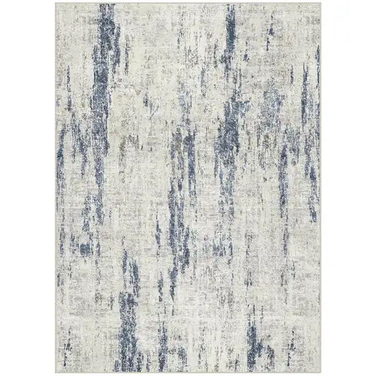 Brown And Red Floral Washable Area Rug Photo 3