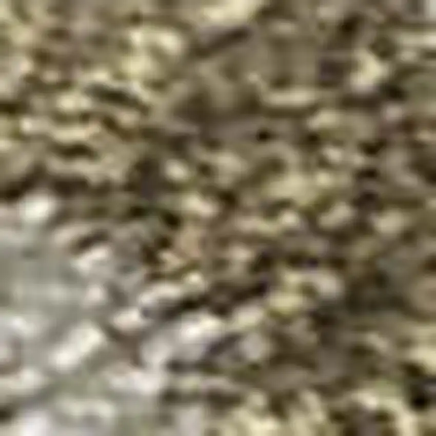 Brown And Sky Blue Abstract Washable Indoor Outdoor Area Rug Photo 1