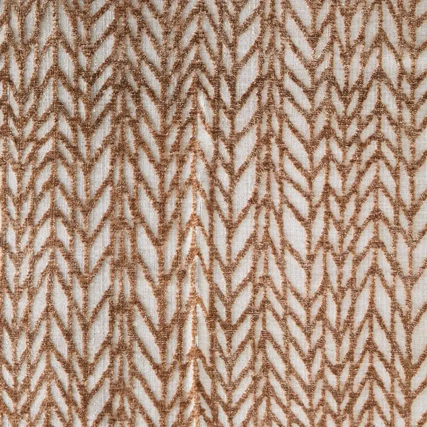 Brown And Tan Chevron Area Rug Photo 3