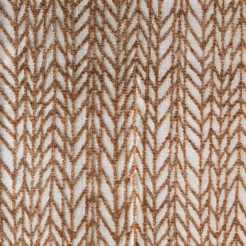 Brown And Tan Chevron Area Rug Photo 3
