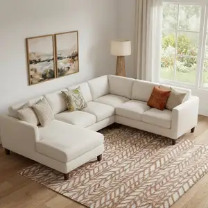 Photo of Brown And Tan Chevron Area Rug