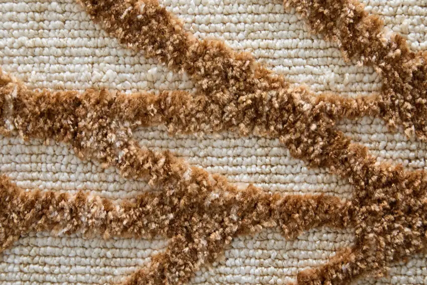 Brown And Tan Chevron Area Rug Photo 9
