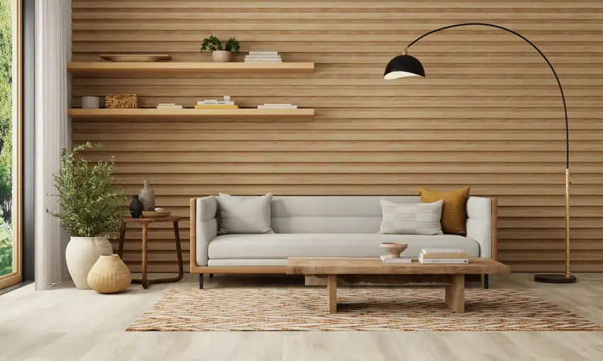 Brown And Tan Chevron Area Rug Photo 6