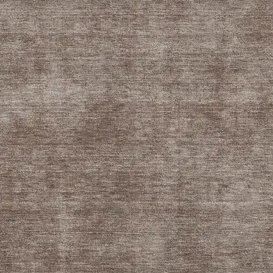 Brown And Taupe Abstract Washable Area Rug With UV Protection Photo 3