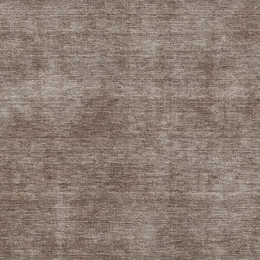 Brown And Taupe Abstract Washable Area Rug With UV Protection Photo 3