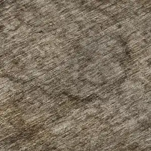 Photo of Brown And Taupe Abstract Washable Area Rug With UV Protection