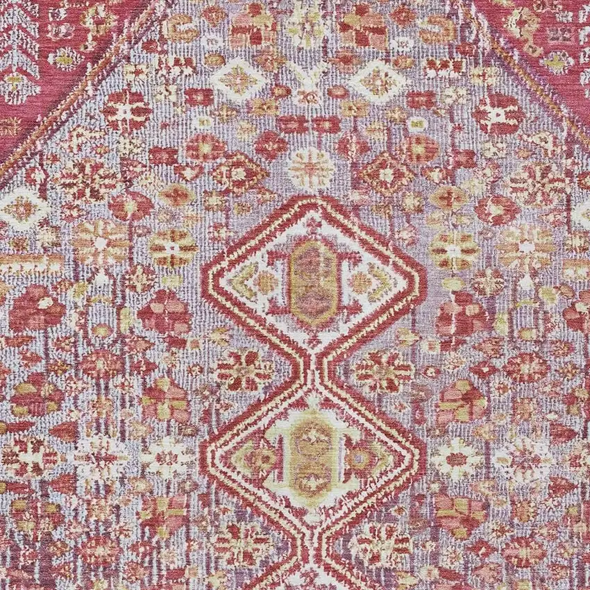 Brown And Wheat Aztec Washable Indoor Outdoor Area Rug Photo 3