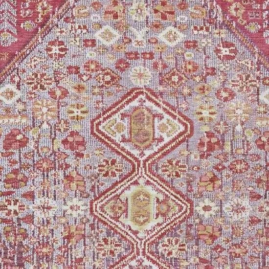 Brown And Wheat Aztec Washable Indoor Outdoor Area Rug Photo 4