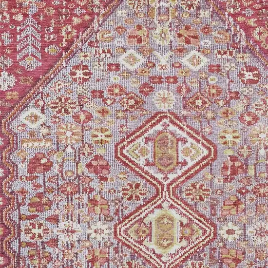 Brown And Wheat Aztec Washable Indoor Outdoor Area Rug Photo 3