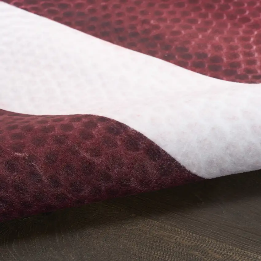 Brown And White Football Youthful Area Rug Photo 9