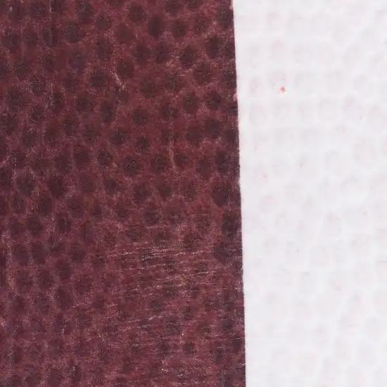 Brown And White Football Youthful Washable Area Rug Photo 3