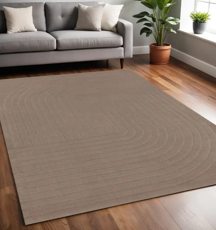 Brown Area Rug Photo 1