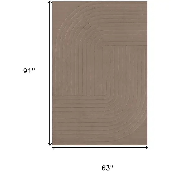 Brown Area Rug Photo 3