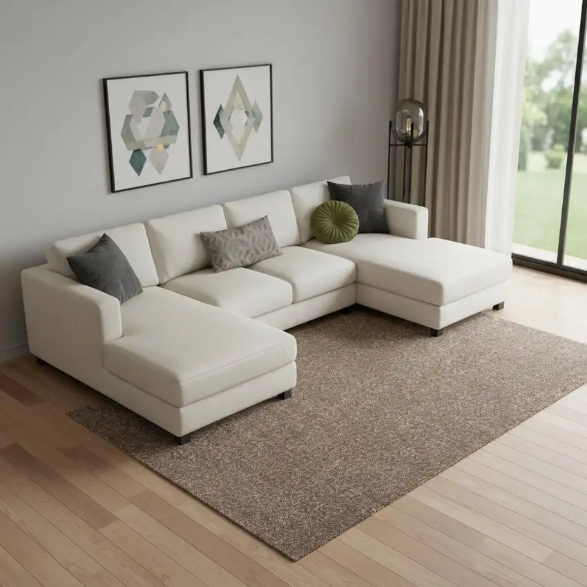 Brown Area Rug Photo 2