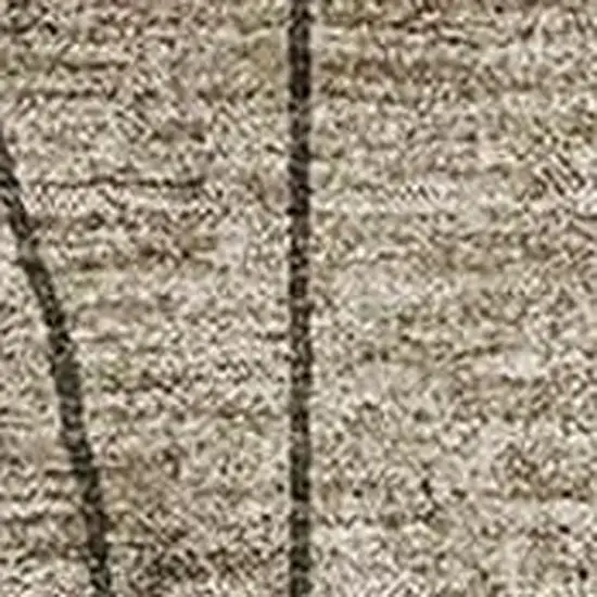 Brown Beige And Blue Abstract Washable Area Rug With UV Protection Photo 5