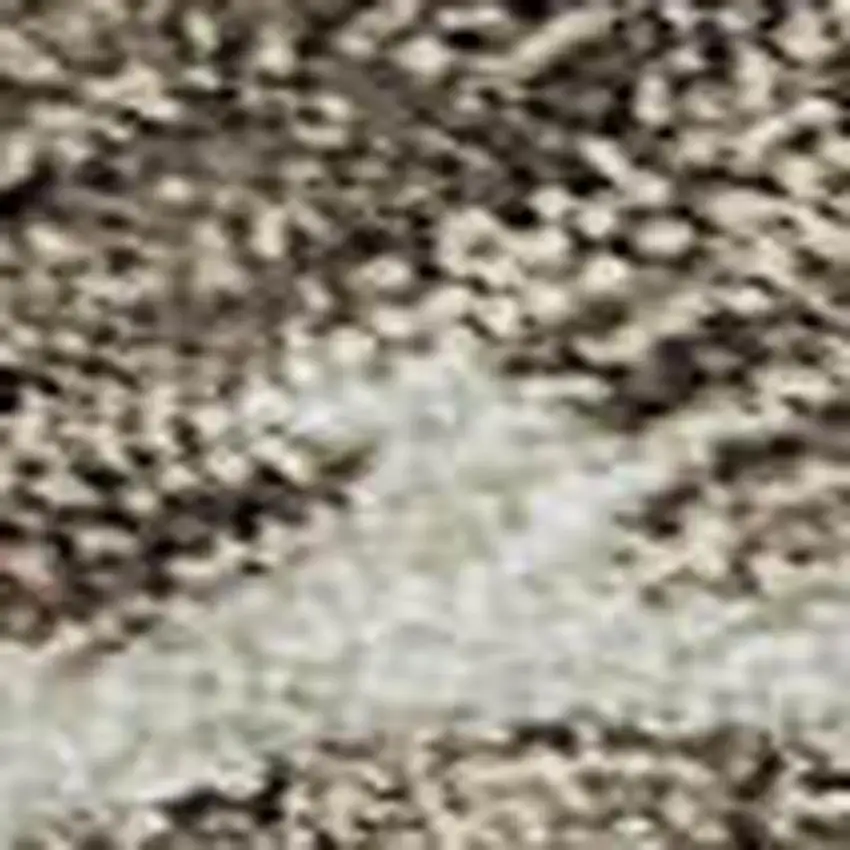 Brown Beige And Blue Floral Washable Area Rug With UV Protection Photo 2