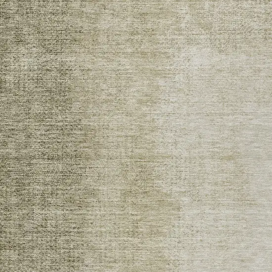 Brown Beige And Taupe Abstract Washable Indoor Outdoor Area Rug Photo 6