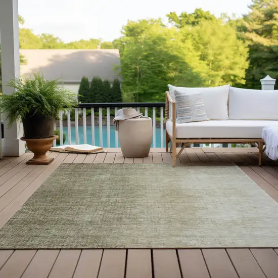 Brown Beige And Taupe Abstract Washable Indoor Outdoor Area Rug Photo 9