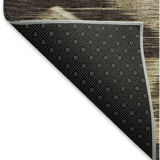 Brown Beige And Taupe Southwestern Washable Area Rug With UV Protection Photo 7