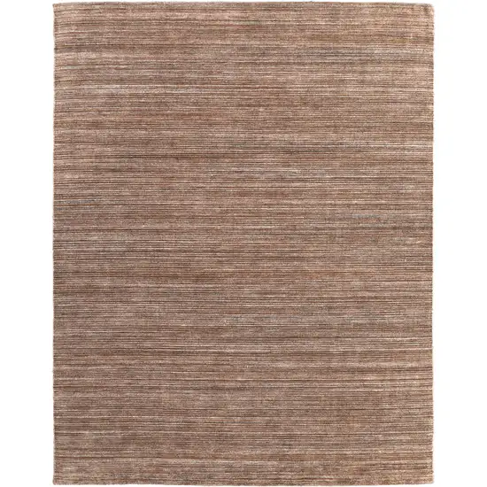 Brown Black And Gray Handmade Indoor Outdoor Area Rug Photo 1