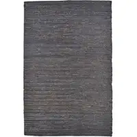 Photo of Brown Blue And Taupe Hand Woven Area Rug
