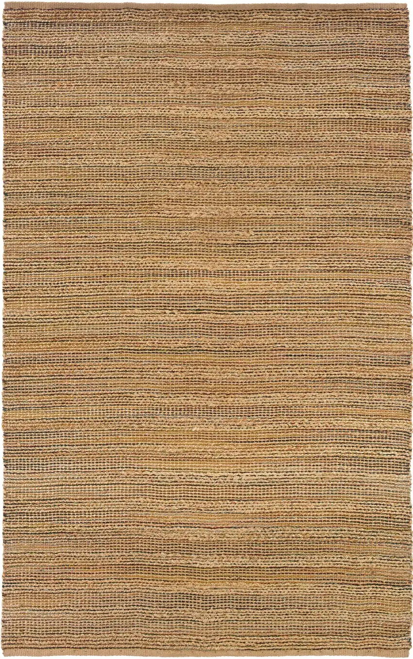 Brown Braided Jute Area Rug Photo 2