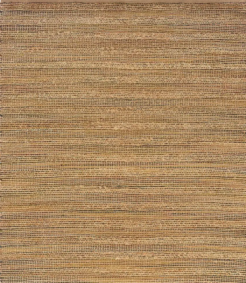 Brown Braided Jute Area Rug Photo 4
