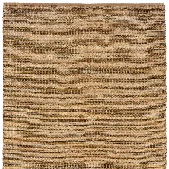 Brown Braided Jute Area Rug Photo 4