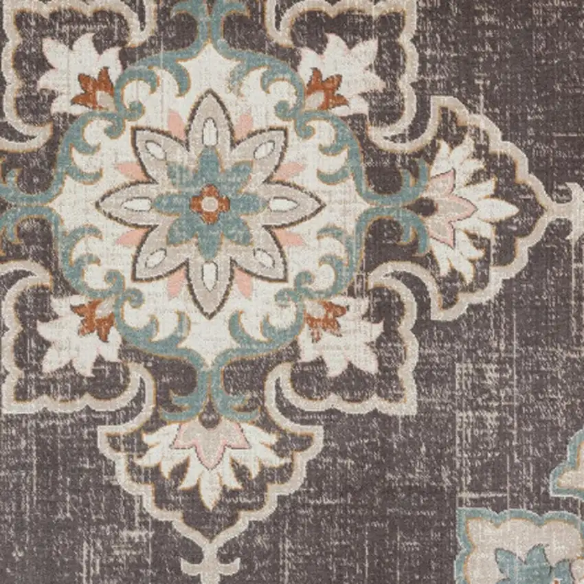 Brown Indoor Outdoor Area Rug Photo 7