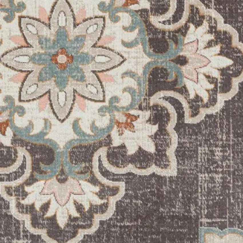 Brown Indoor Outdoor Area Rug Photo 3