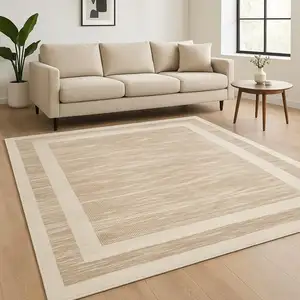 Photo of Brown Geometric Area Rug