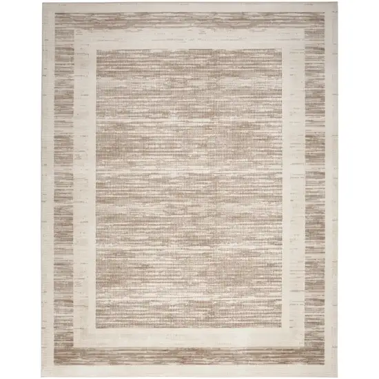 Brown Geometric Area Rug Photo 2