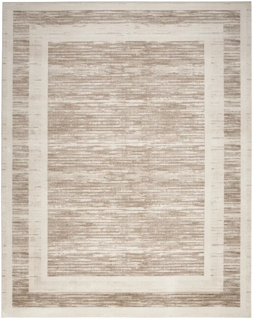 Brown Geometric Area Rug Photo 2