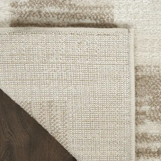 Brown Geometric Area Rug Photo 9