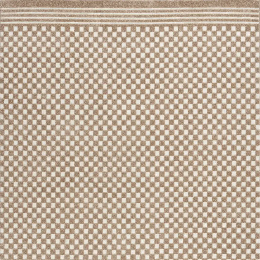 Brown Geometric Area Rug Photo 8