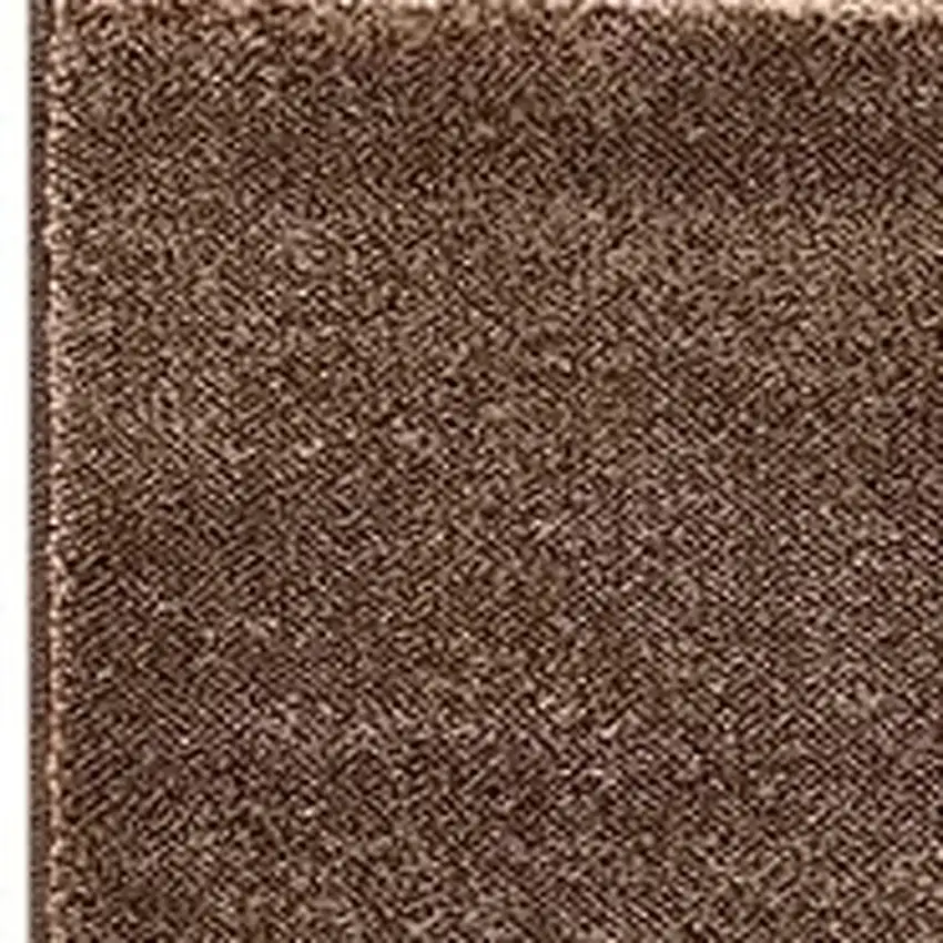 Black And Brown Geometric Distressed Area Rug Photo 5