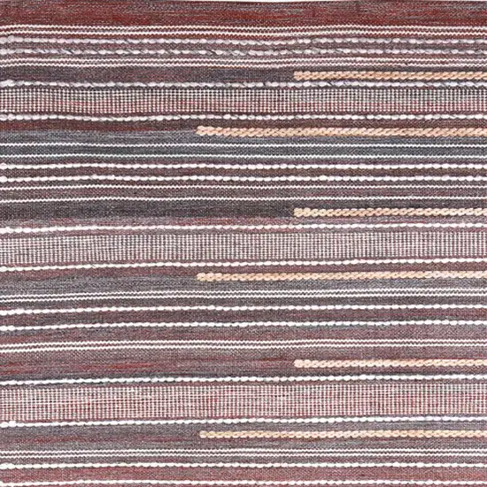 Brown Geometric Hand Woven Area Rug Photo 6