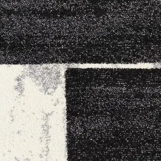 2' X 8' Brown Geometric Power Loom Stain Resistant Area Rug Photo 5