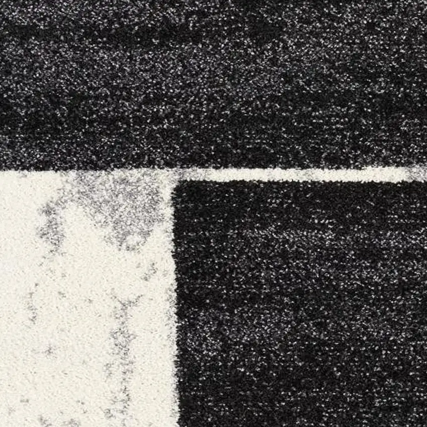 2' X 8' Brown Geometric Power Loom Stain Resistant Area Rug Photo 5