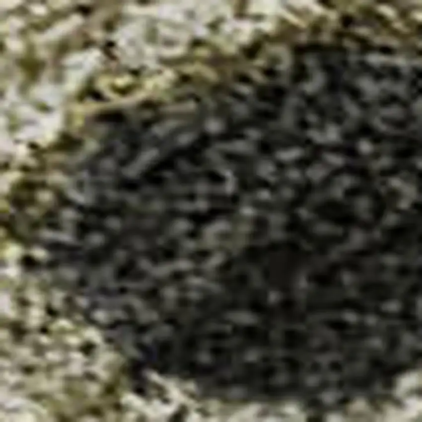 Brown Gray And Beige Polka Dot Washable Area Rug With UV Protection Photo 4