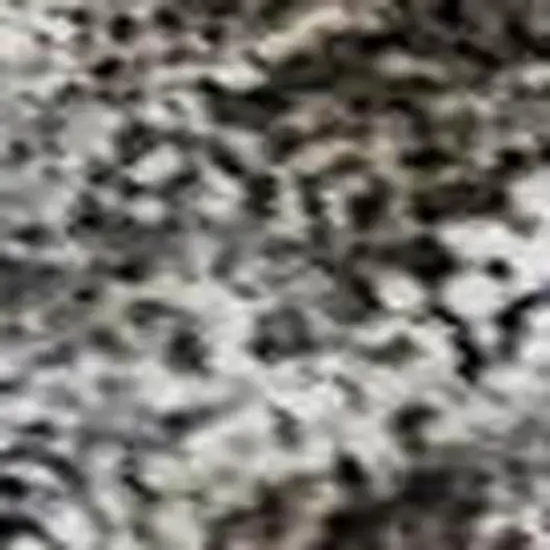 Brown Gray And Blue Striped Washable Area Rug With UV Protection Photo 2